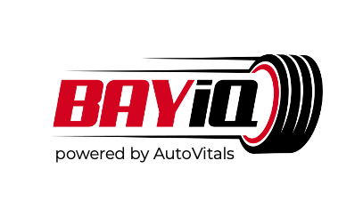 BayIQ+AV 2020 BayiQ Powered by AutoVitals logo.
