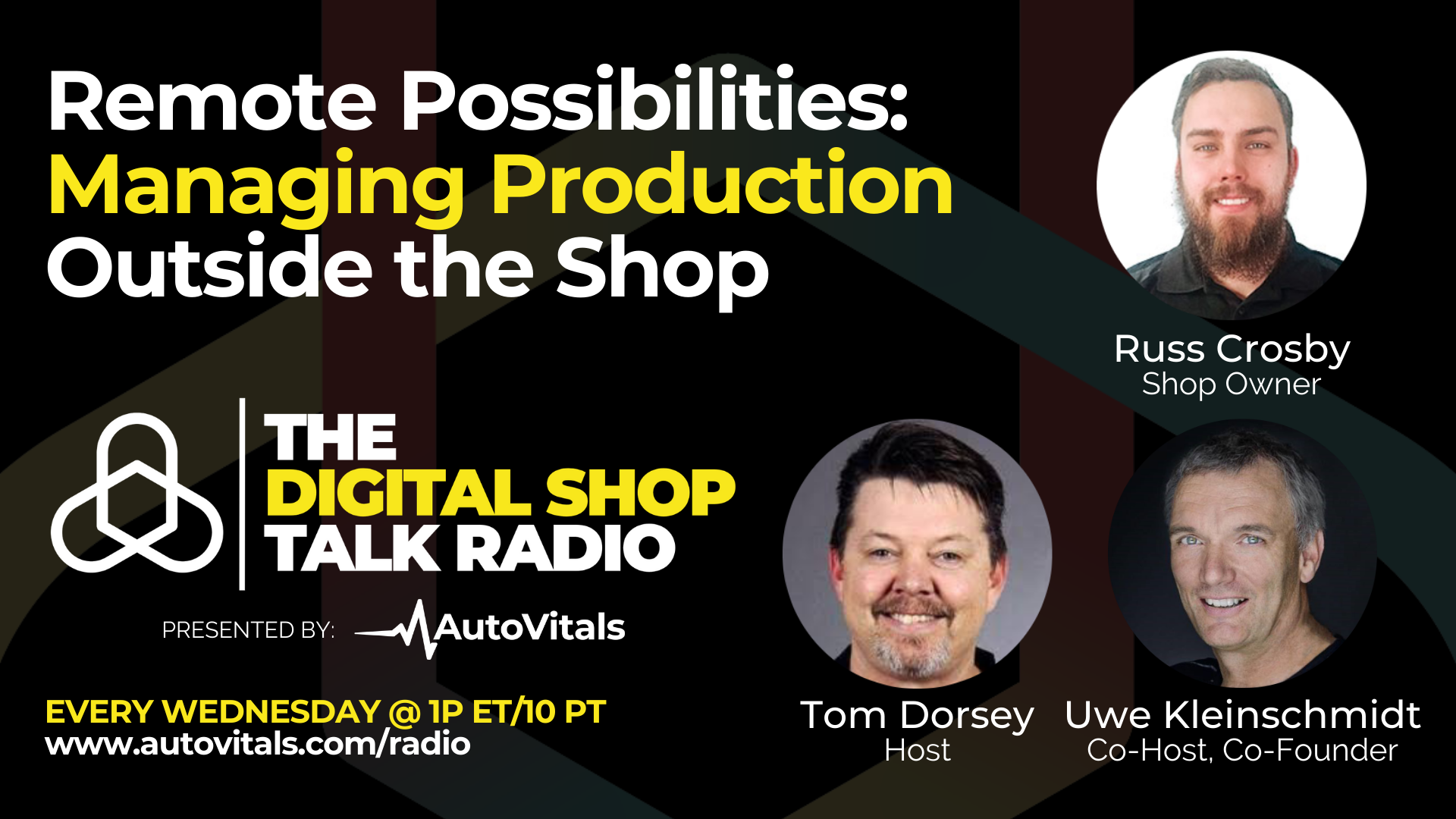 Episode #82 Promotional Graphic Digital Shop Talk Radio Episode 82.