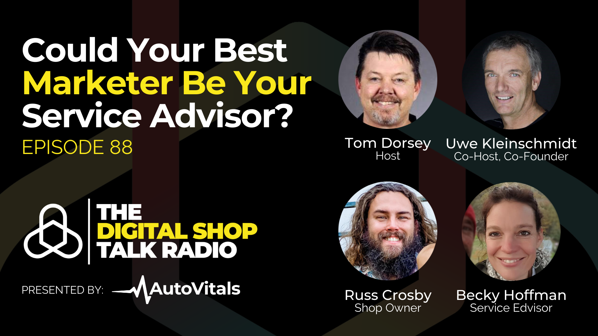 Ep. 88_CRM SA Promotional Graphic Digital Shop Talk Radio Episode 88.