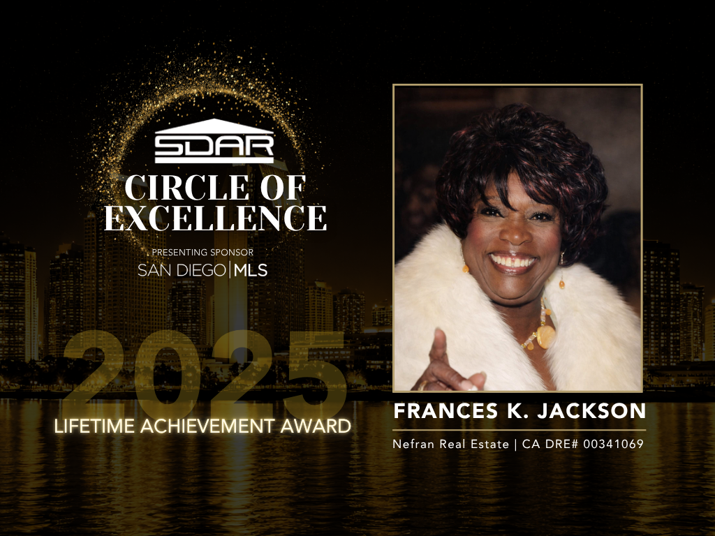 The 2025 Lifetime Achievement Award Recipient - Frances K. Jackson